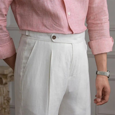 Venice Suit Trousers in White