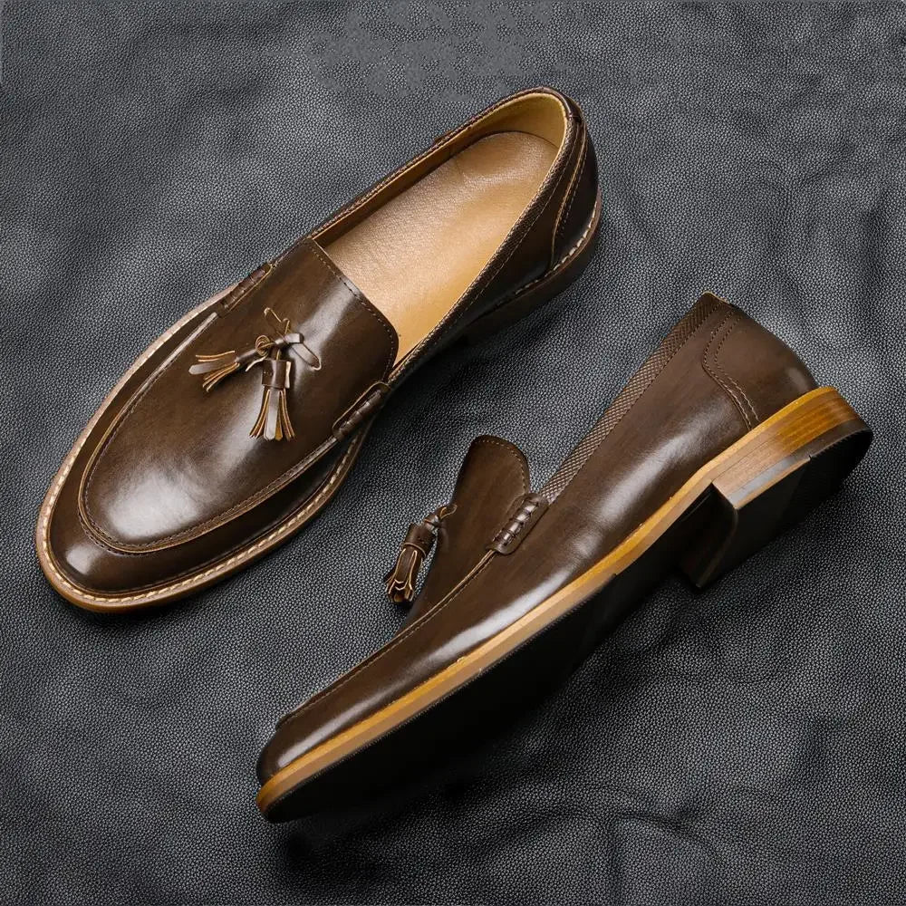 American Style Men's Luxury Leather Loafers