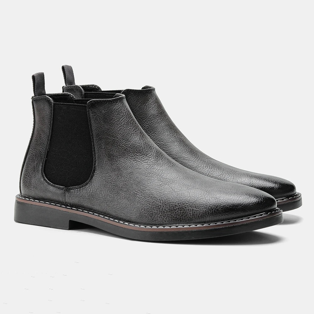 Retro Style Chelsea Boots for Men