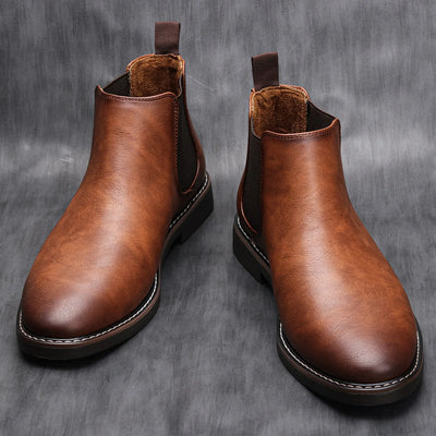 Retro Style Chelsea Boots for Men