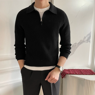 Savio Quarter Zip Sweater