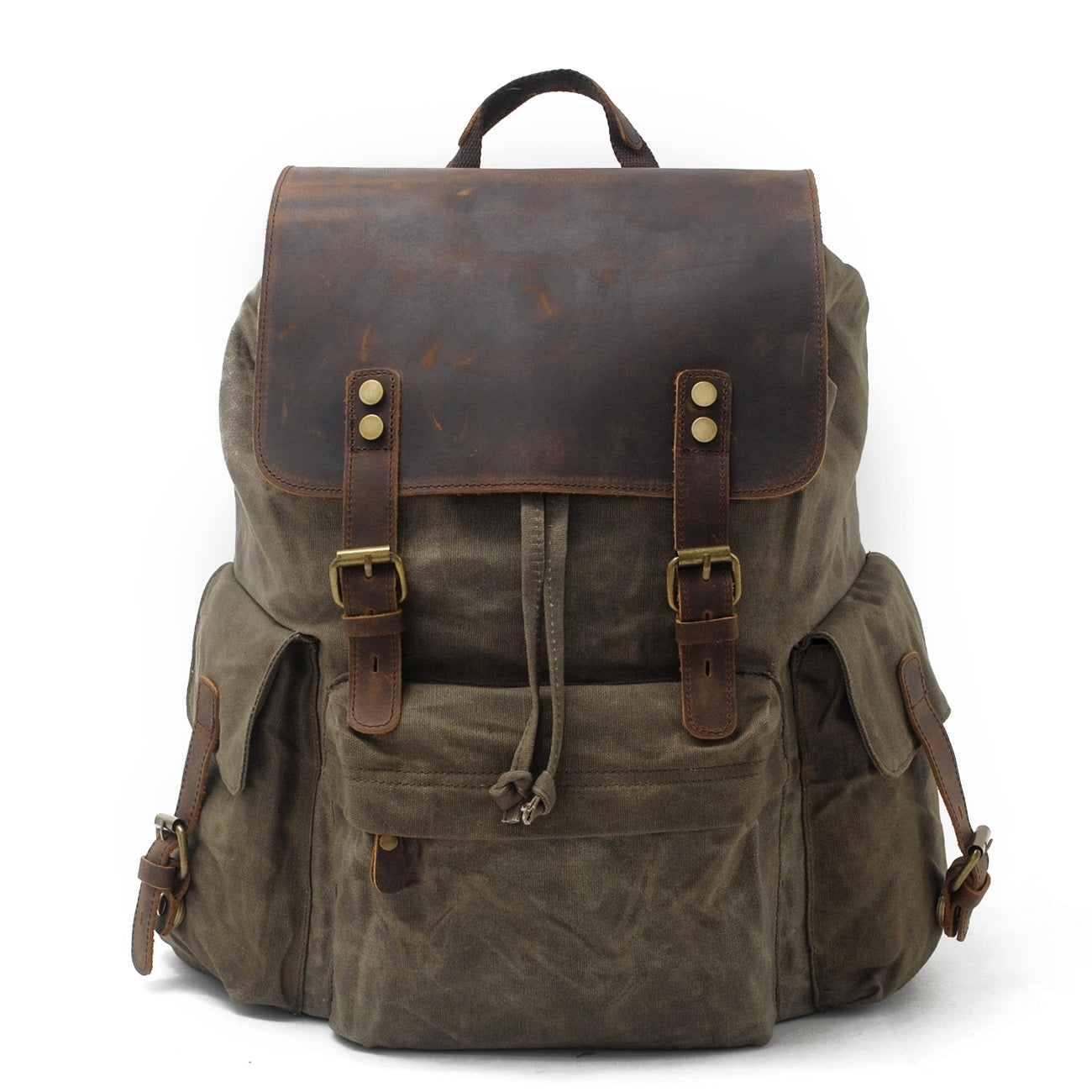 Waxed Canvas Backpack | COPENHAGEN