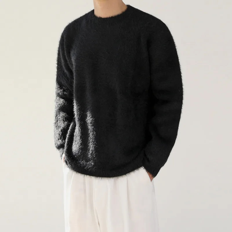 Mohair Crew Neck Sweater